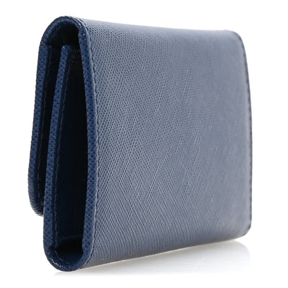 Prada Saffiano Fiocco 6 Key Holder Bluette 3 of 8