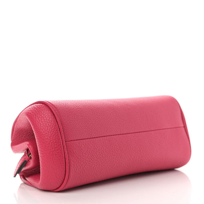 Salvatore Ferragamo Calfskin Small Gancini Crossbody Pink 4 of 10