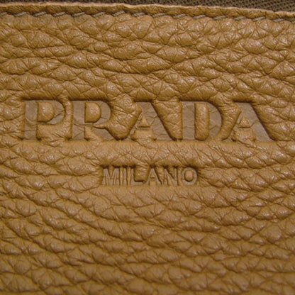 Prada Cervo Deerskin Shopper Tote Cammello 9 of 12