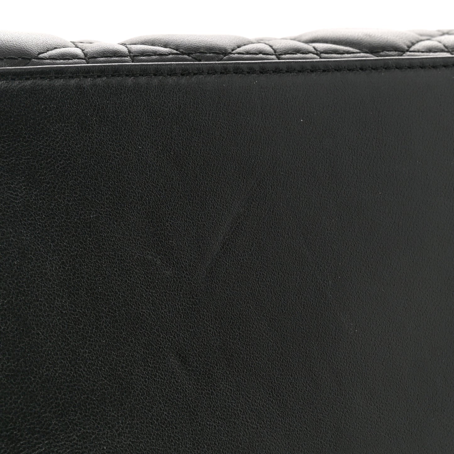 Lambskin Cannage Medium Lady Dior Black