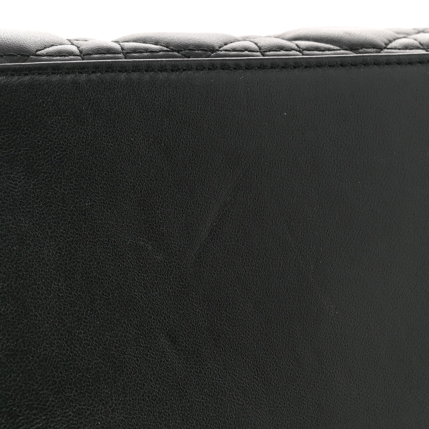 Christian Dior Lambskin Cannage Medium Lady Dior Black 11 of 11