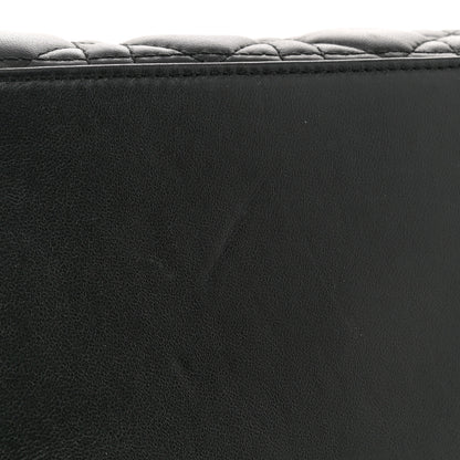 Christian Dior Lambskin Cannage Medium Lady Dior Black 11 of 11