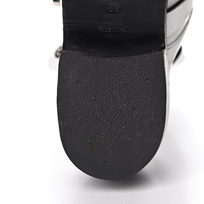 Balenciaga Brushed Calfskin Ceinture Ankle Boots 39 White 19 of 21