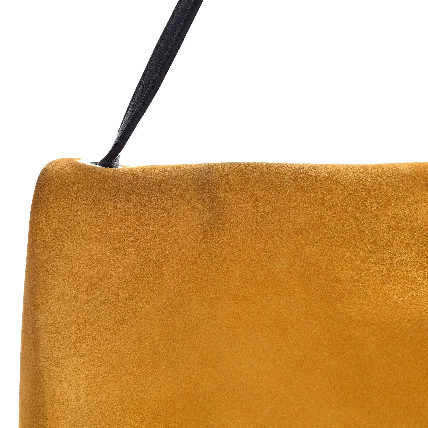 Celine Calfskin Suede All Soft Shoulder Bag Amber 16 of 25