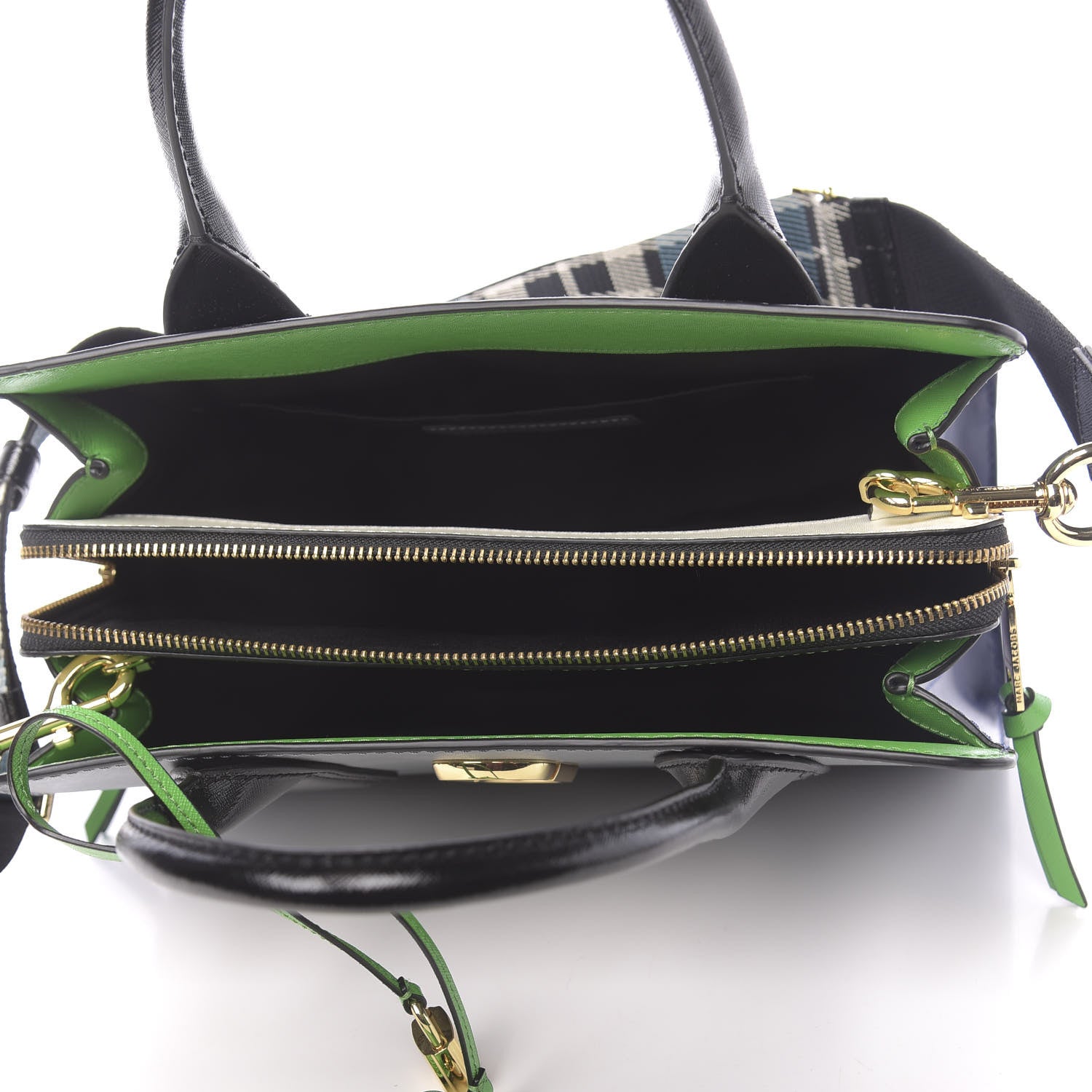 Marc Jacobs Saffiano Big Shot Tote Slate Multicolor 6 of 11