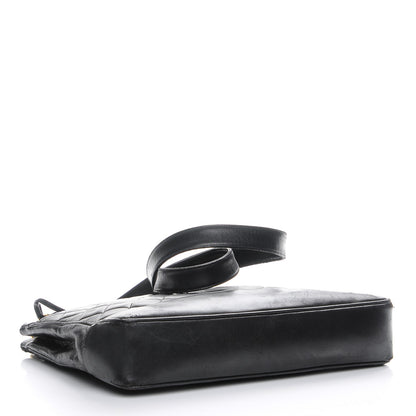 Chanel Lambskin Quilted Shoulder Bag Black 4 of 9