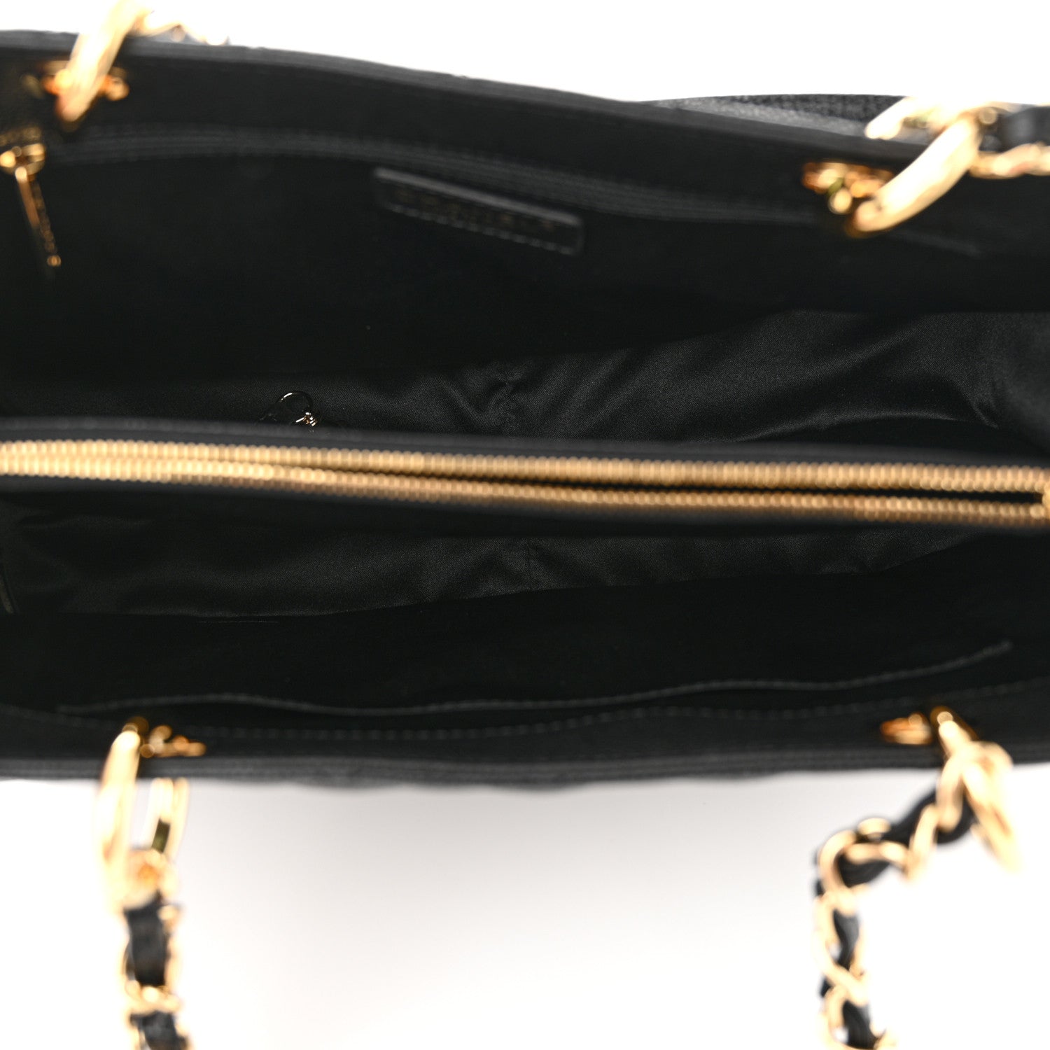 Chanel Caviar Quilted Grand Shopping Tote GST Black 5 of 10
