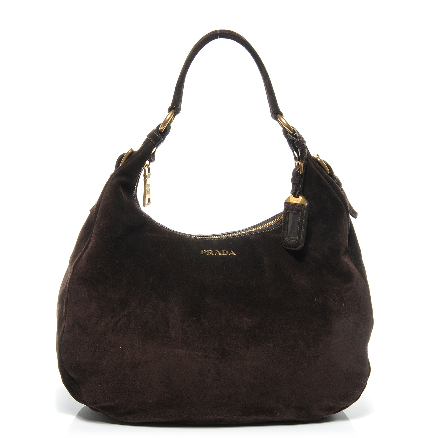 Suede Hobo Moro Brown