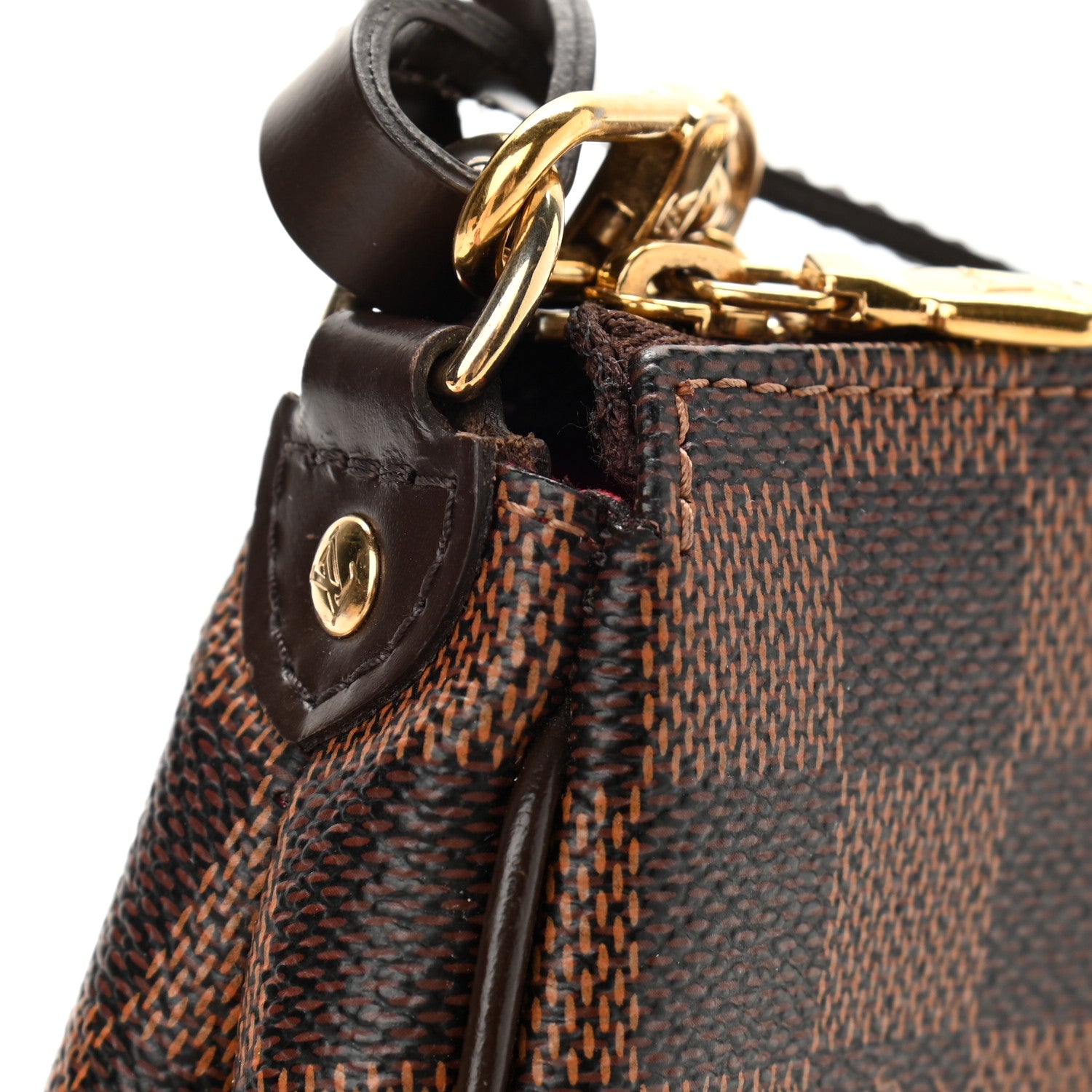 Louis Vuitton Damier Ebene Eva Clutch 11 of 12