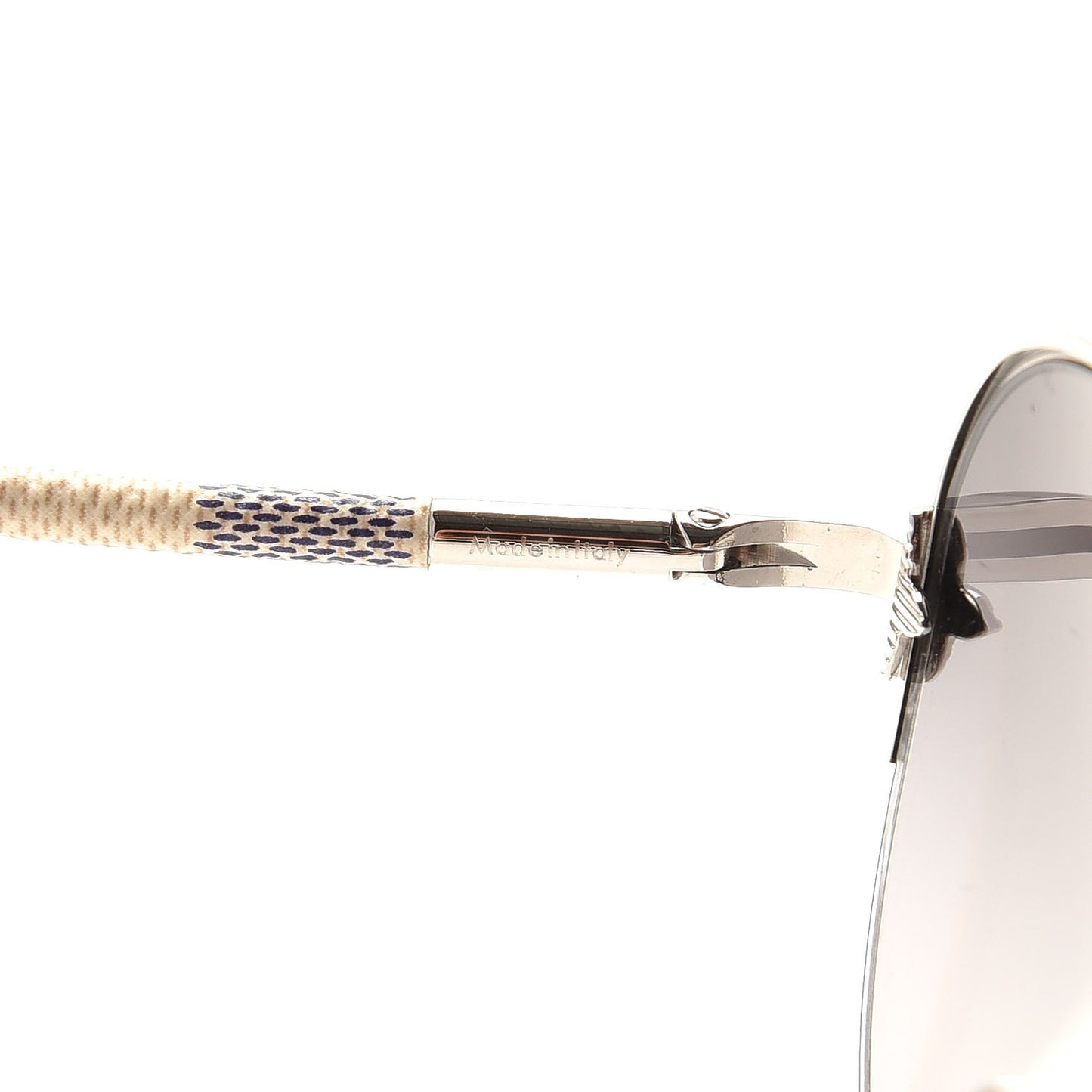 Damier Azur Petite Viola Pilote Aviator Sunglasses Z0570U
