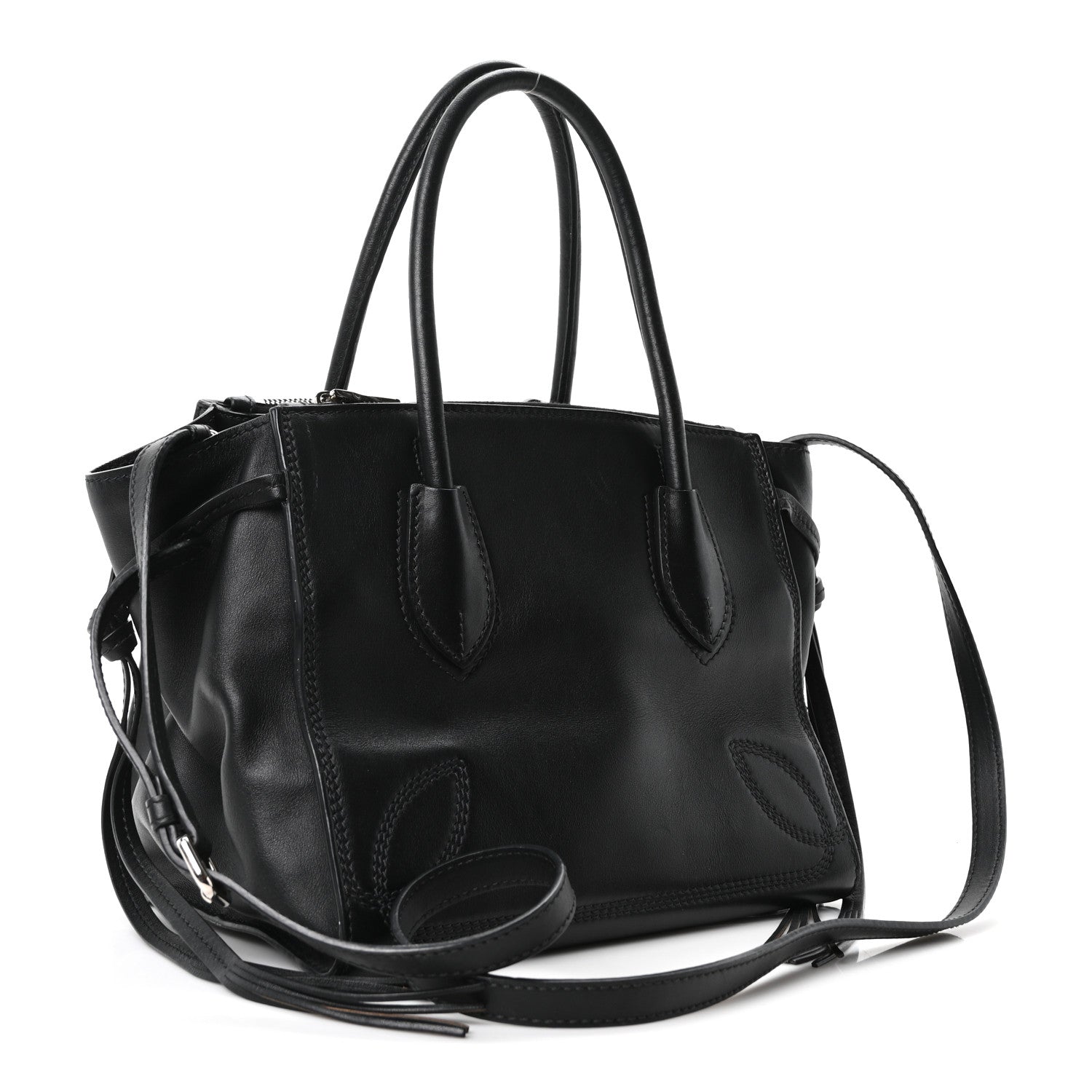 Prada City Calf Sport Twin Pocket Tote Black 3 of 10