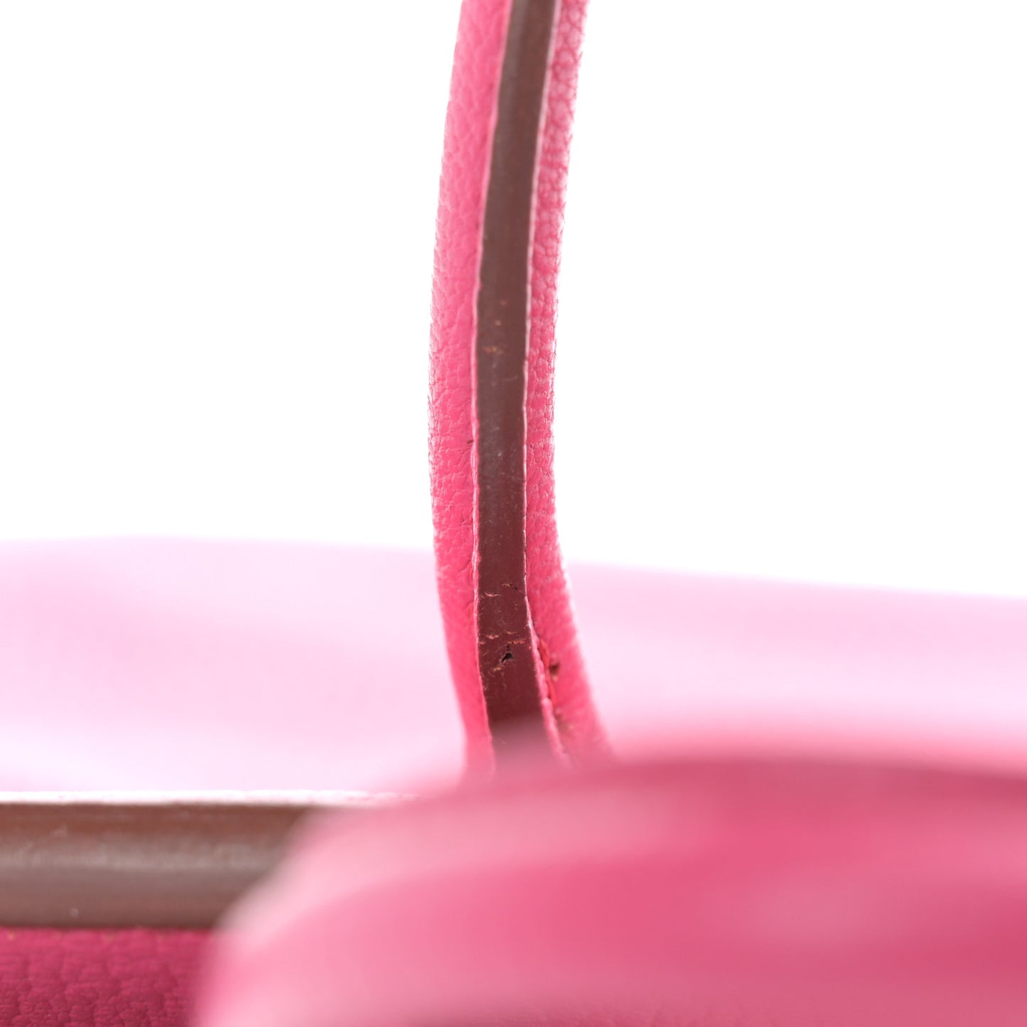 Chevre Mysore Birkin 25 Rose Shocking