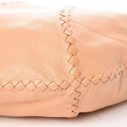 Bottega Veneta Cervo Deerskin Large Hobo Carmel 10 of 10