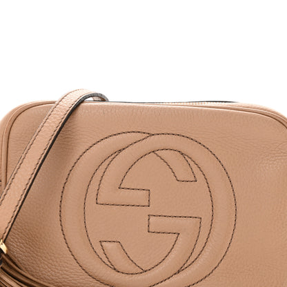 Gucci Pebbled Calfskin Small Soho Disco Bag Camelia 8 of 22