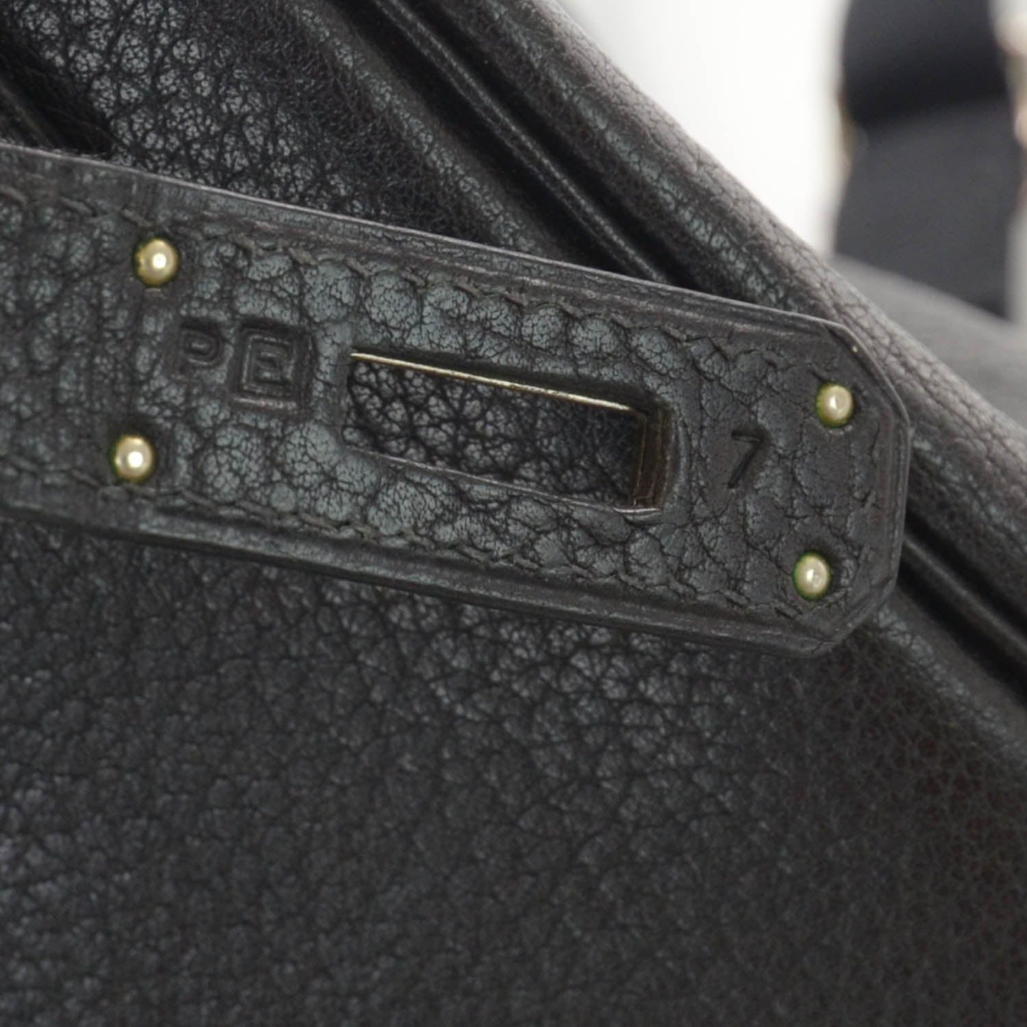 Hermes Fjord Kelly Ado GM Backpack Bag Black 6 of 9