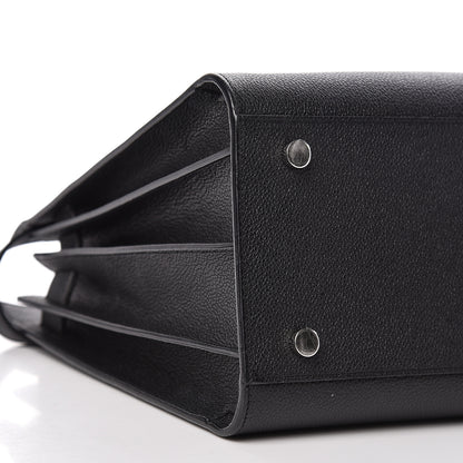 Saint Laurent Grained Calfskin Small Sac De Jour Black 9 of 11