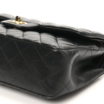 Chanel Lambskin Quilted Small Double Flap Black 10 of 11