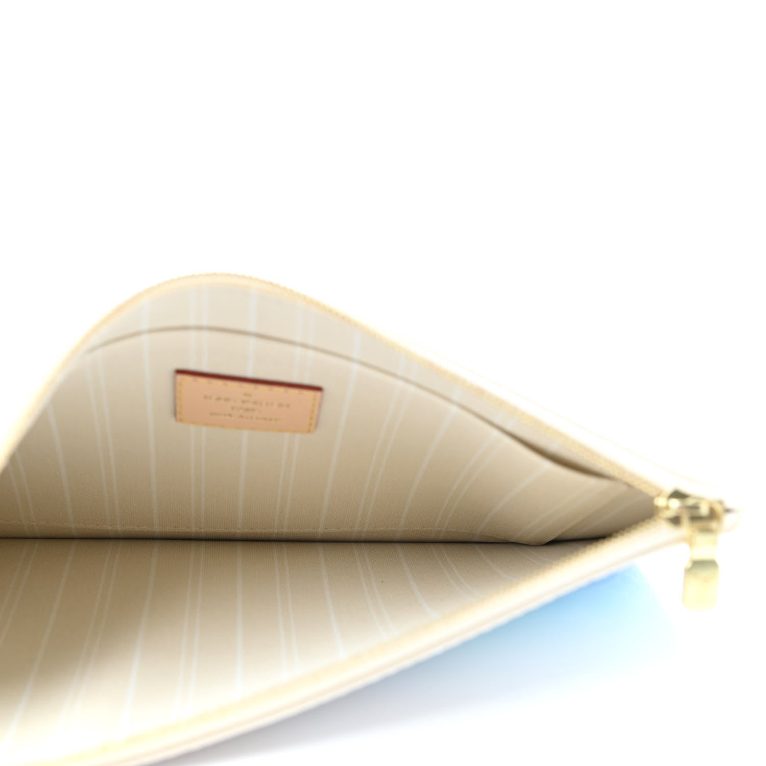 Louis Vuitton Monogram By The Pool Neverfull MM Pochette Blue 4 of 4