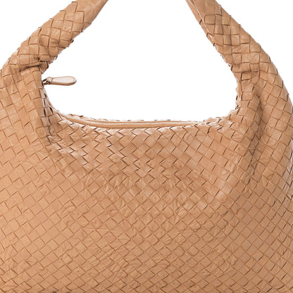 Bottega Veneta Nappa Intrecciato Embossed Medium Veneta Hobo Camel 6 of 8