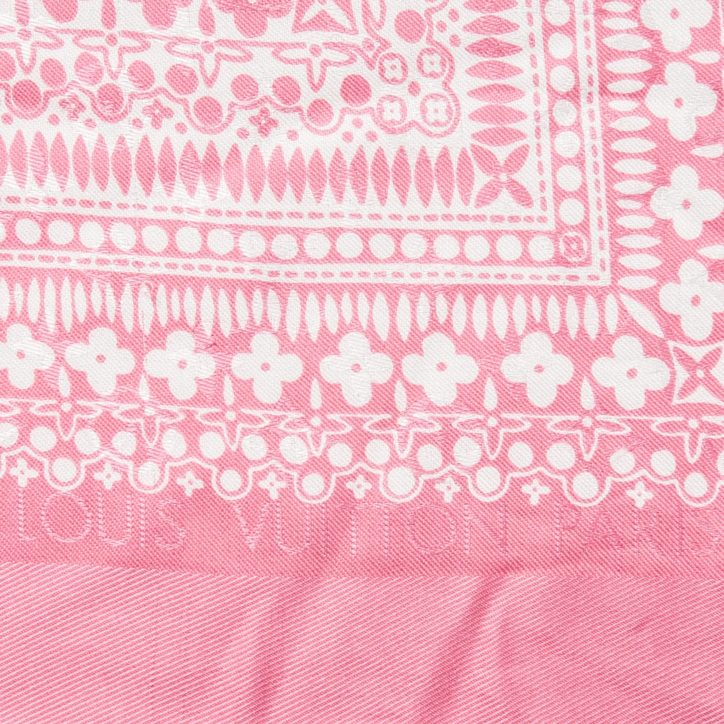 Silk Wool Amstramgram Shawl Pink