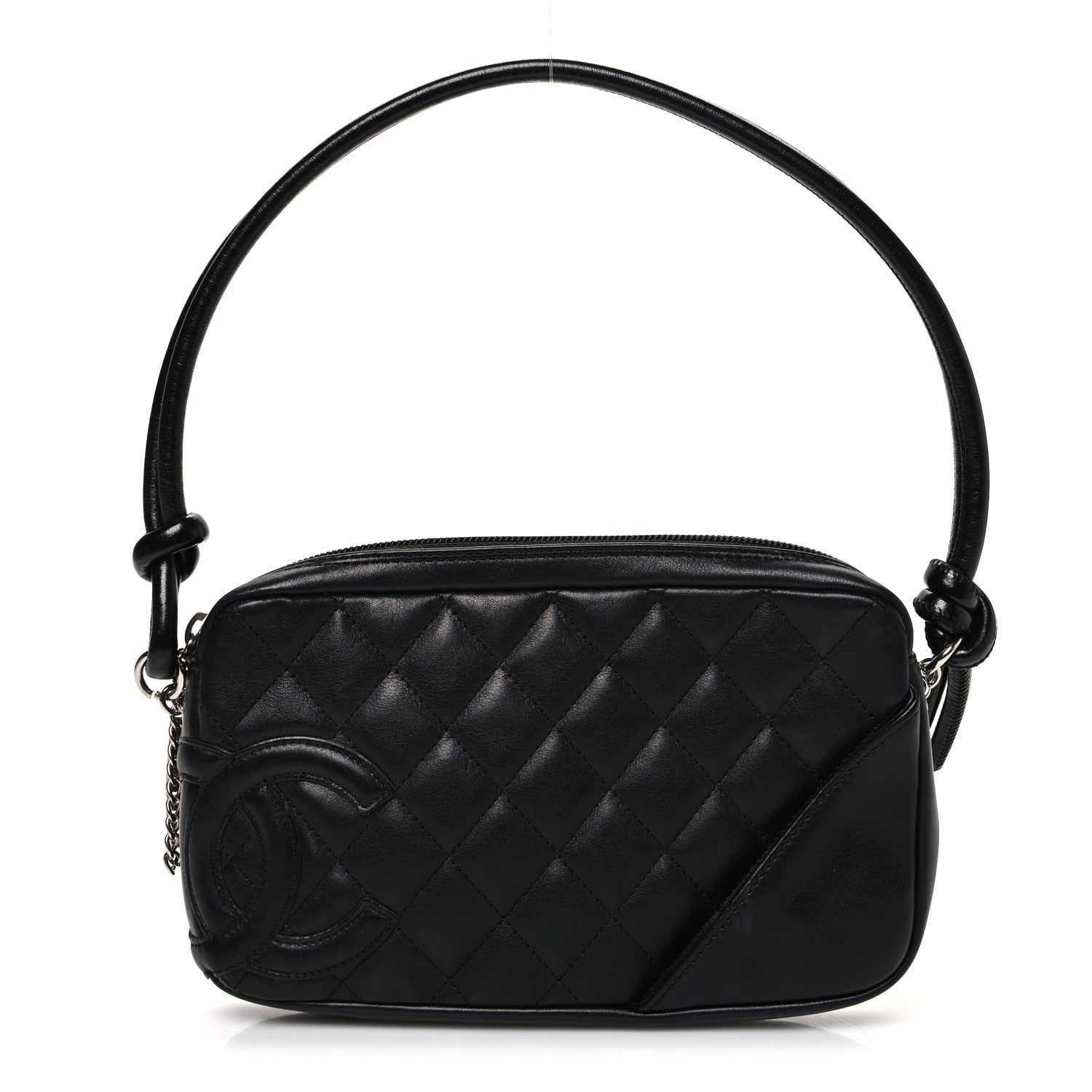 Chanel Calfskin Quilted Cambon Pochette Black 1 of 12