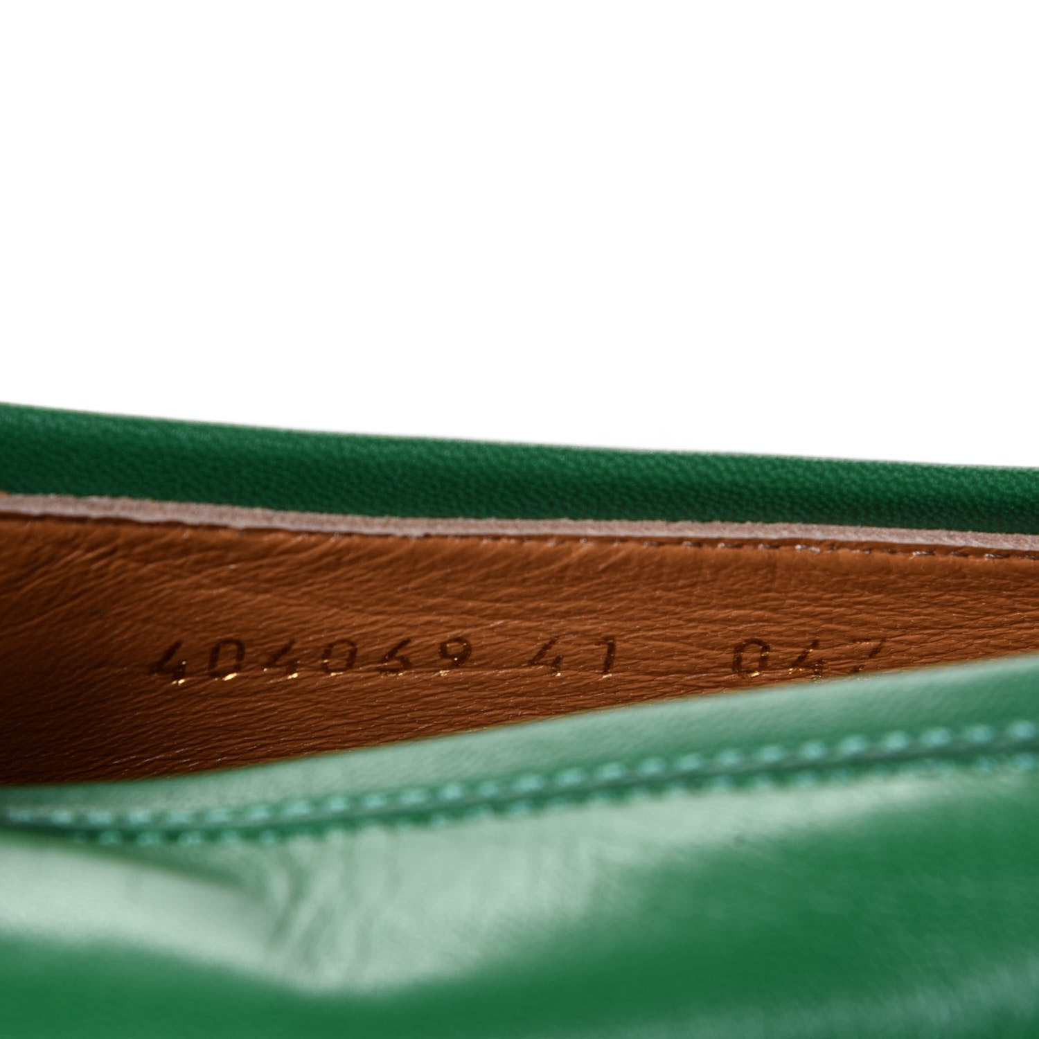 Gucci Malaga Kid Womens Jordaan Loafers 41 New Shamarock 19 of 20