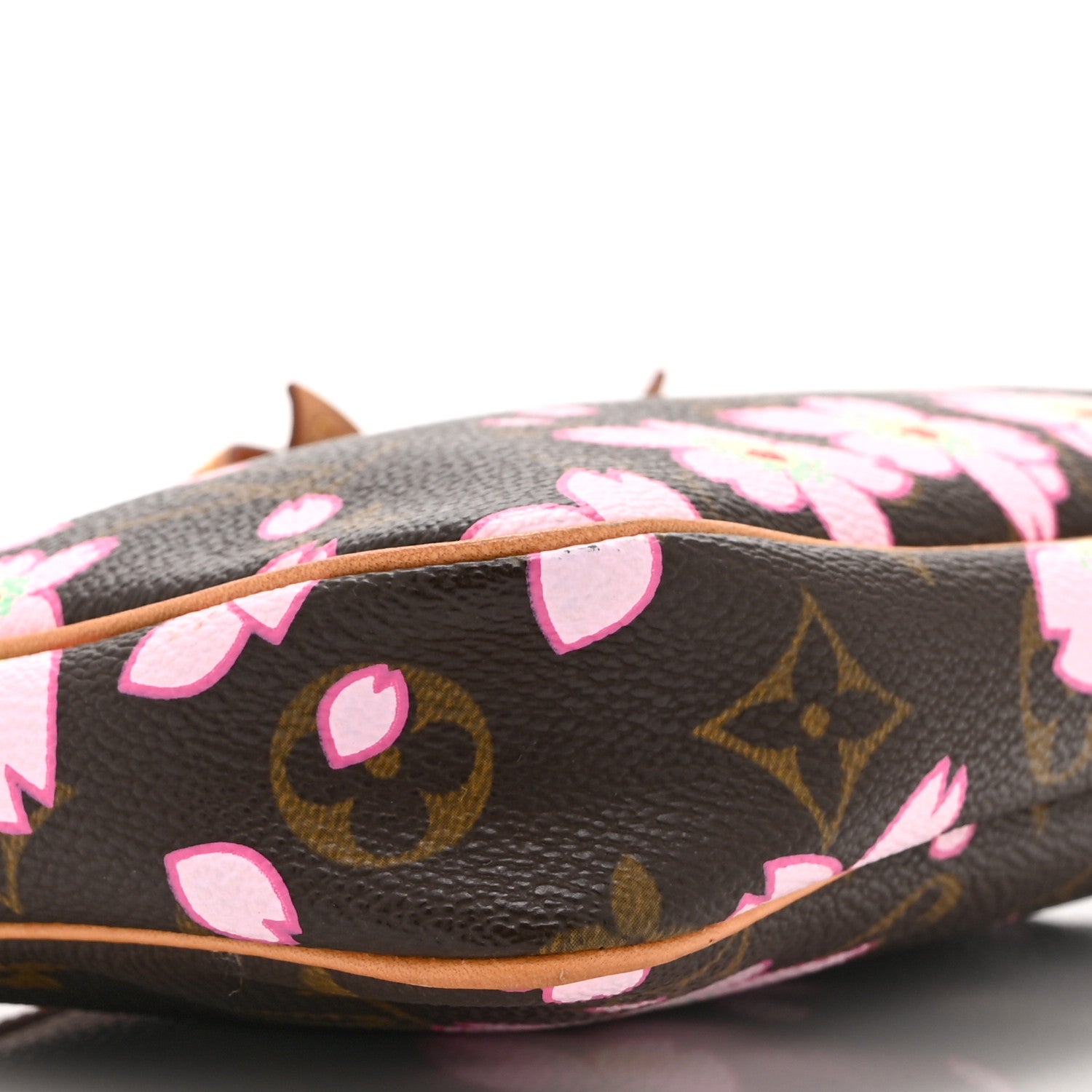 Louis Vuitton Monogram Cherry Blossom Pochette Accessories Brown 9 of 10