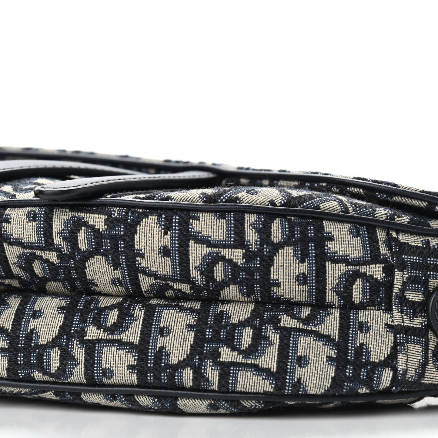 Oblique Saddle Bag Blue