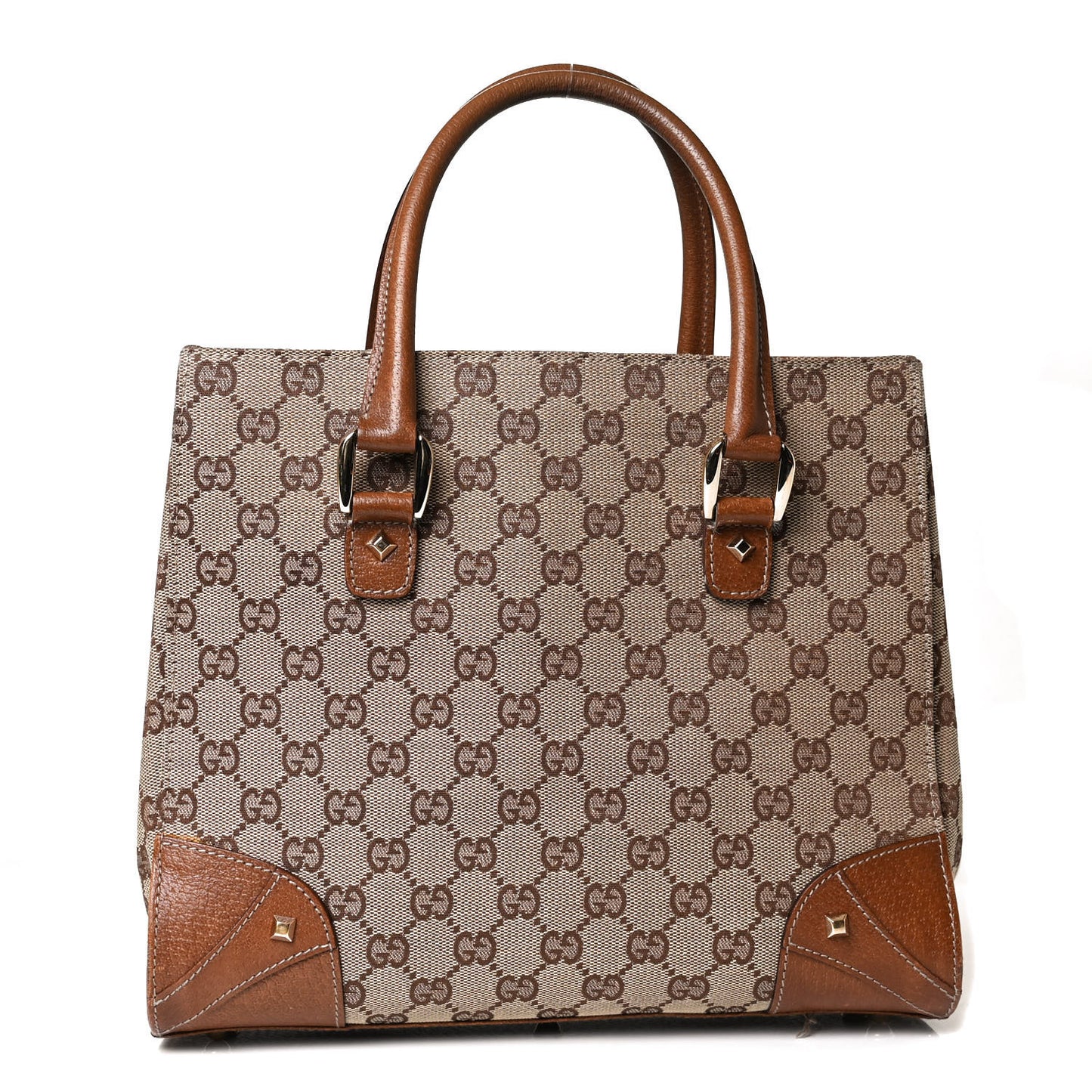 GG Monogram Tote Brown