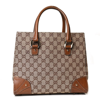 Gucci GG Monogram Tote Brown 1 of 13