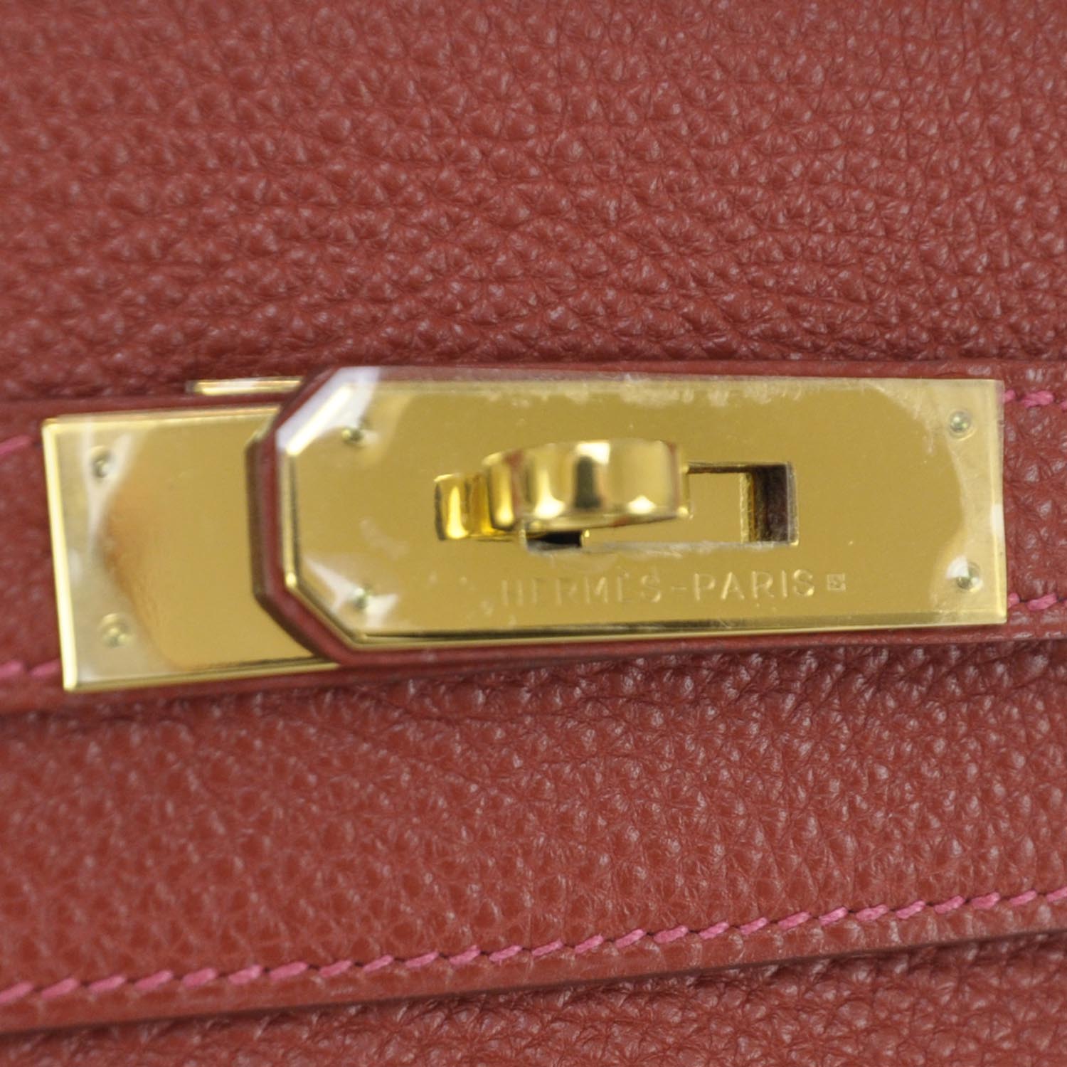 Hermes Togo Kelly Retourne 35 Vermillion 8 of 12