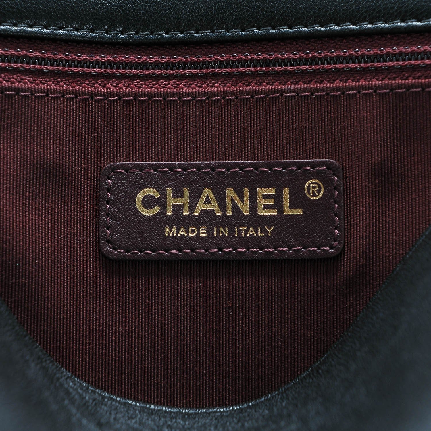 Chanel Sheepskin Quilted Vintage Mademoiselle Flap Black 5 of 6