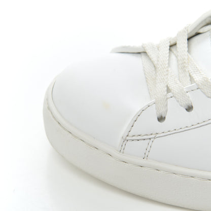 Valentino Garavani Calfskin VLTN Rockstud Open Sneakers 36 White 14 of 26