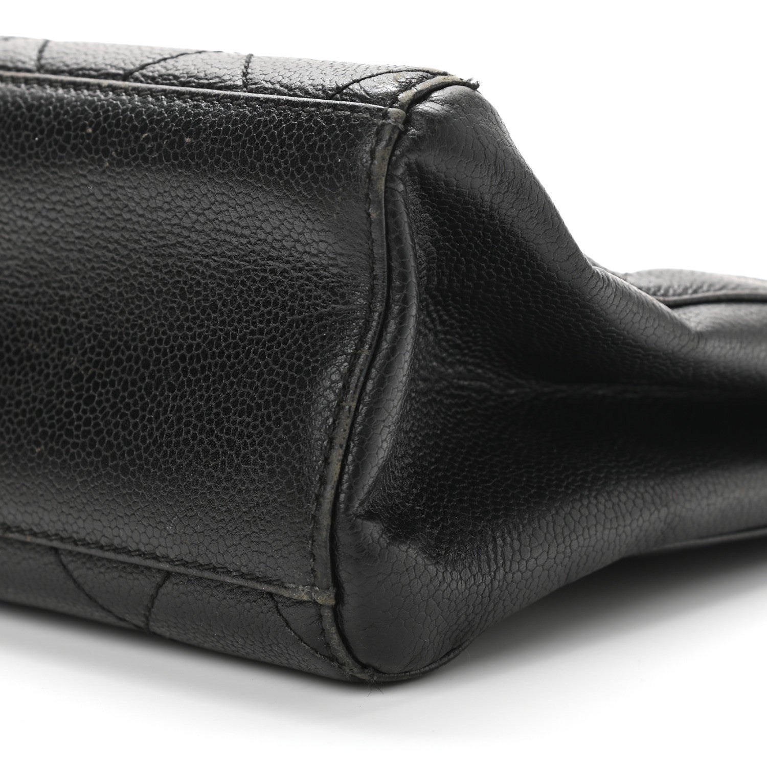 Chanel Caviar Quilted Shoulder Bag Black 10 of 11