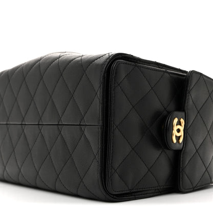 Chanel Caviar Quilted Small Chanel 25 Handbag Black 10 of 11