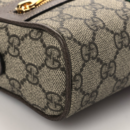 Gucci GG Supreme Monogram Web Small Ophidia Belt Bag 65 26 Dark Brown 8 of 9