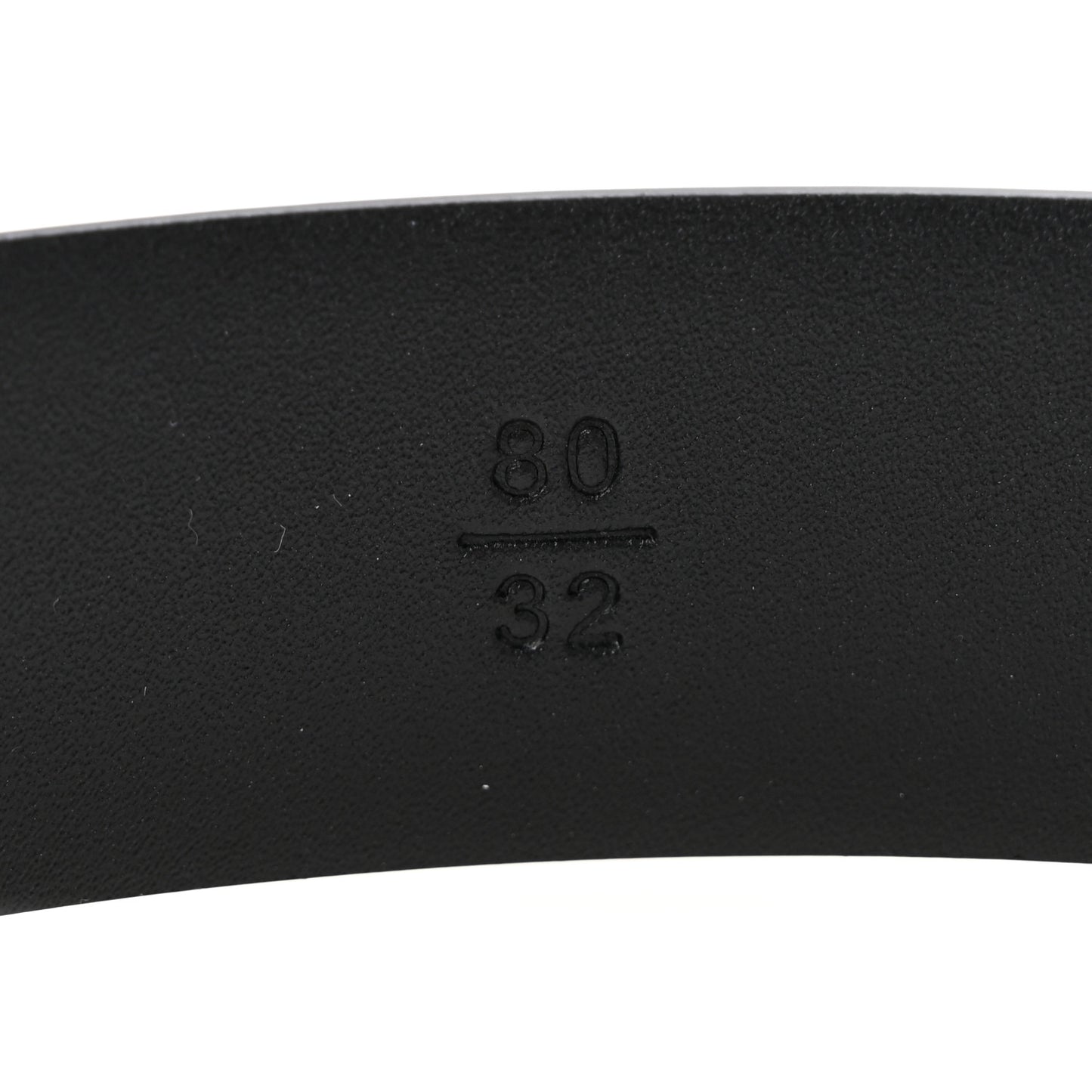 Calfskin CC Chain Belt 80 32 Black