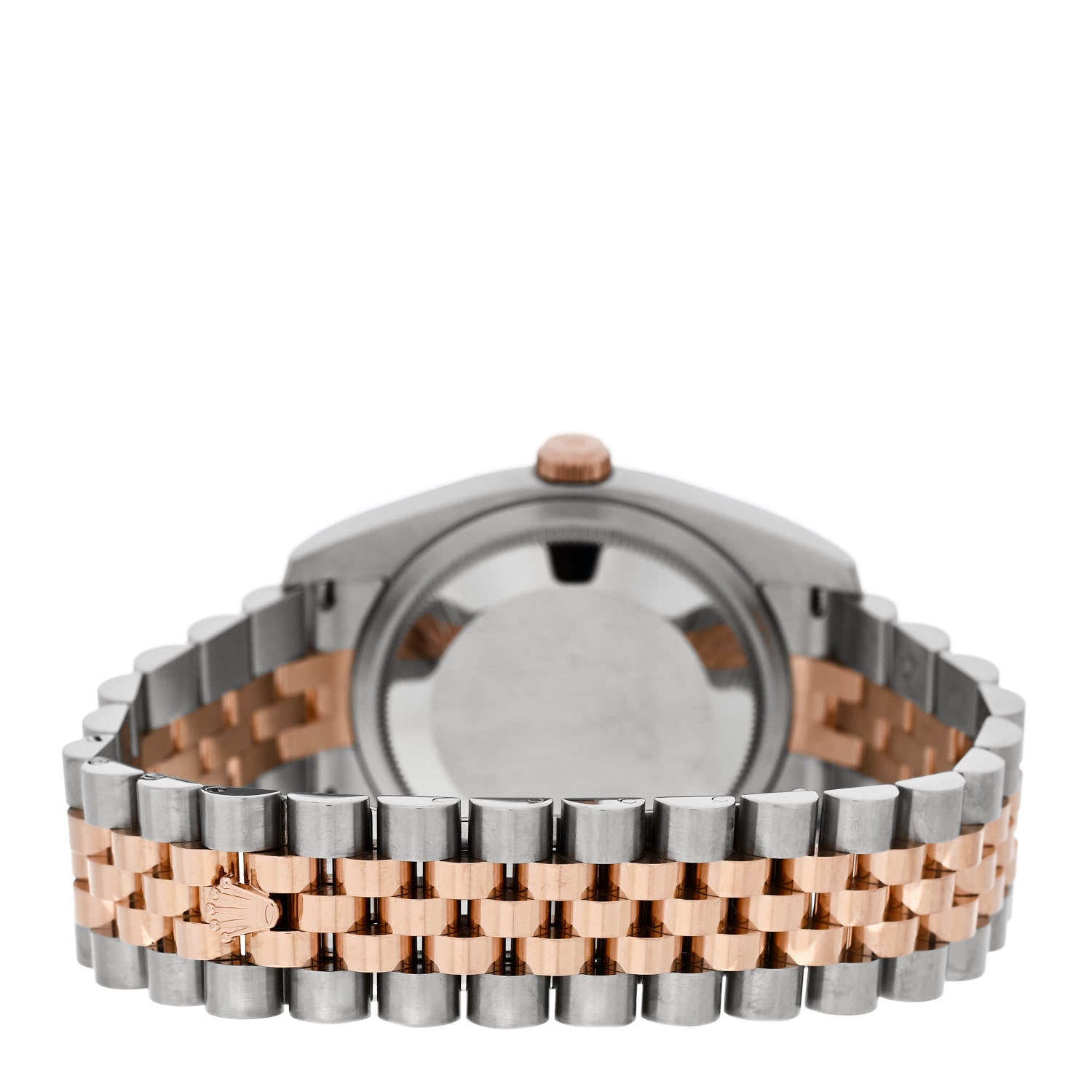 Rolex Stainless Steel 18K Everose Gold Diamond 36mm Oyster Perpetual Datejust Watch Pink Jubilee 116231 3 of 5