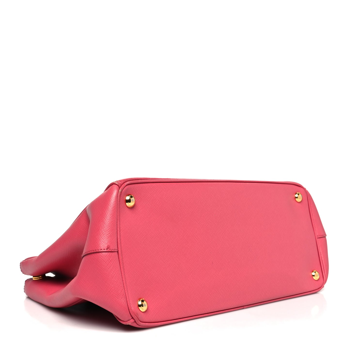 Saffiano Large Galleria Double Zip Tote Peonia