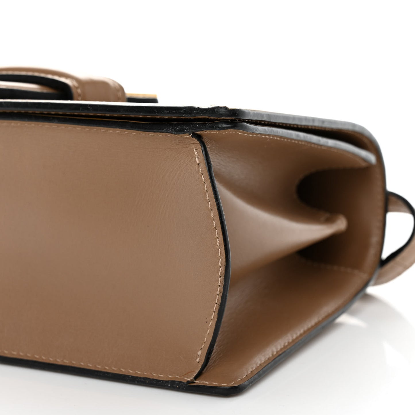 Calfskin Medium Barcelona Shoulder Bag Mink