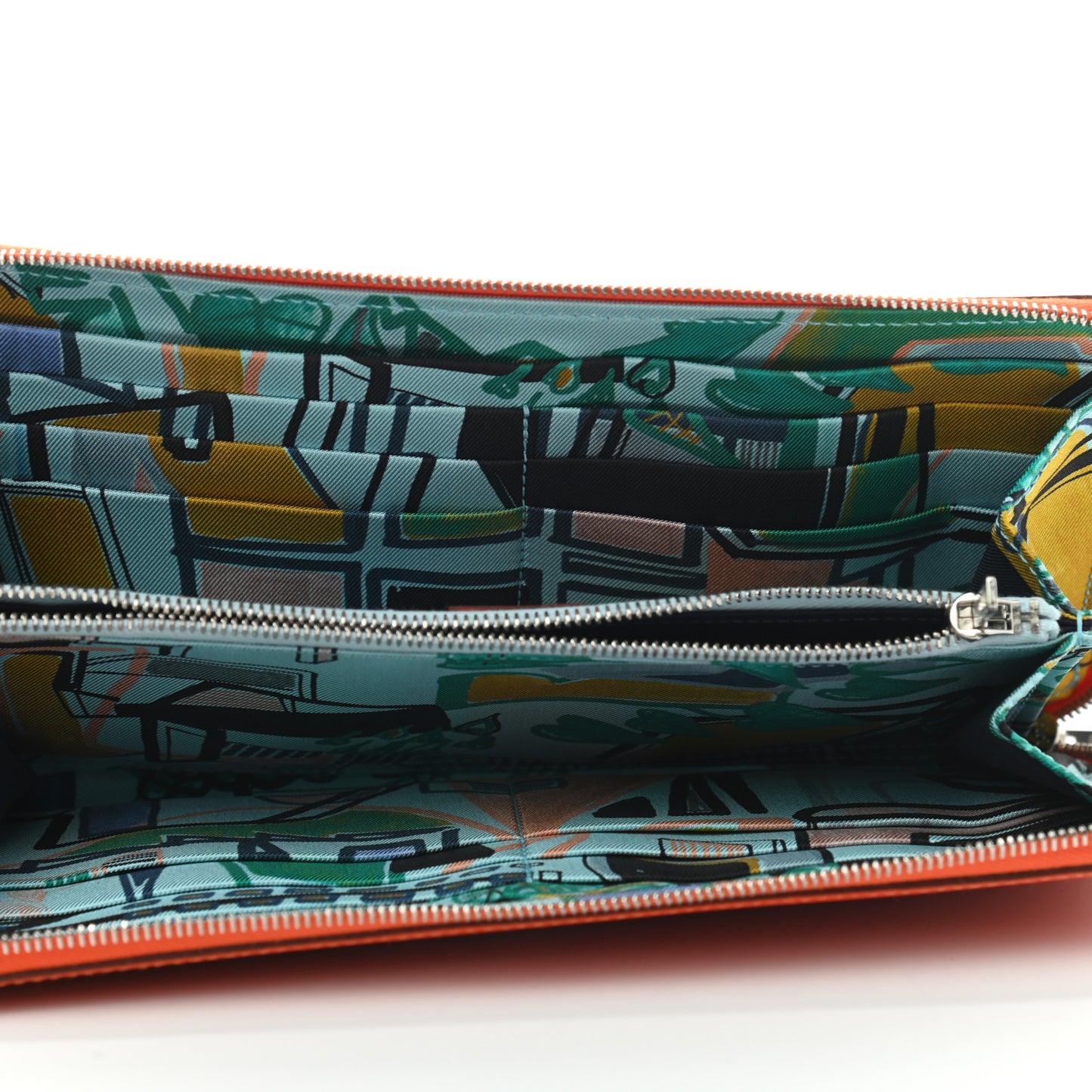 Epsom Silk'in Wallet Orange
