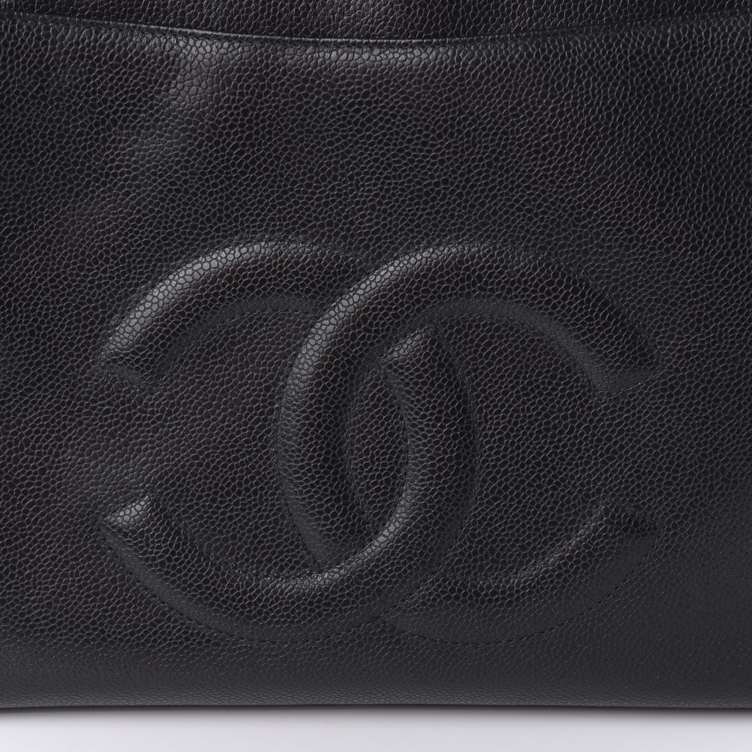 Chanel Caviar CC Shoulder Bag Black 11 of 11