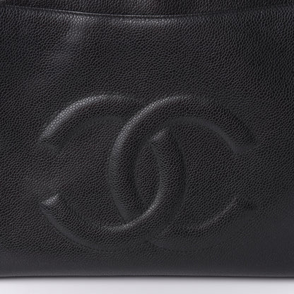 Chanel Caviar CC Shoulder Bag Black 11 of 11