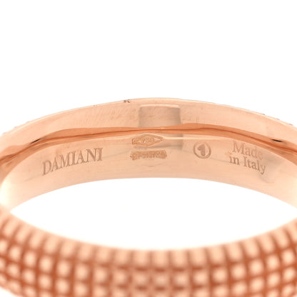 Damiani 18K Rose Gold Diamond Metropolitan Dream Ring 54 6.75 4 of 4
