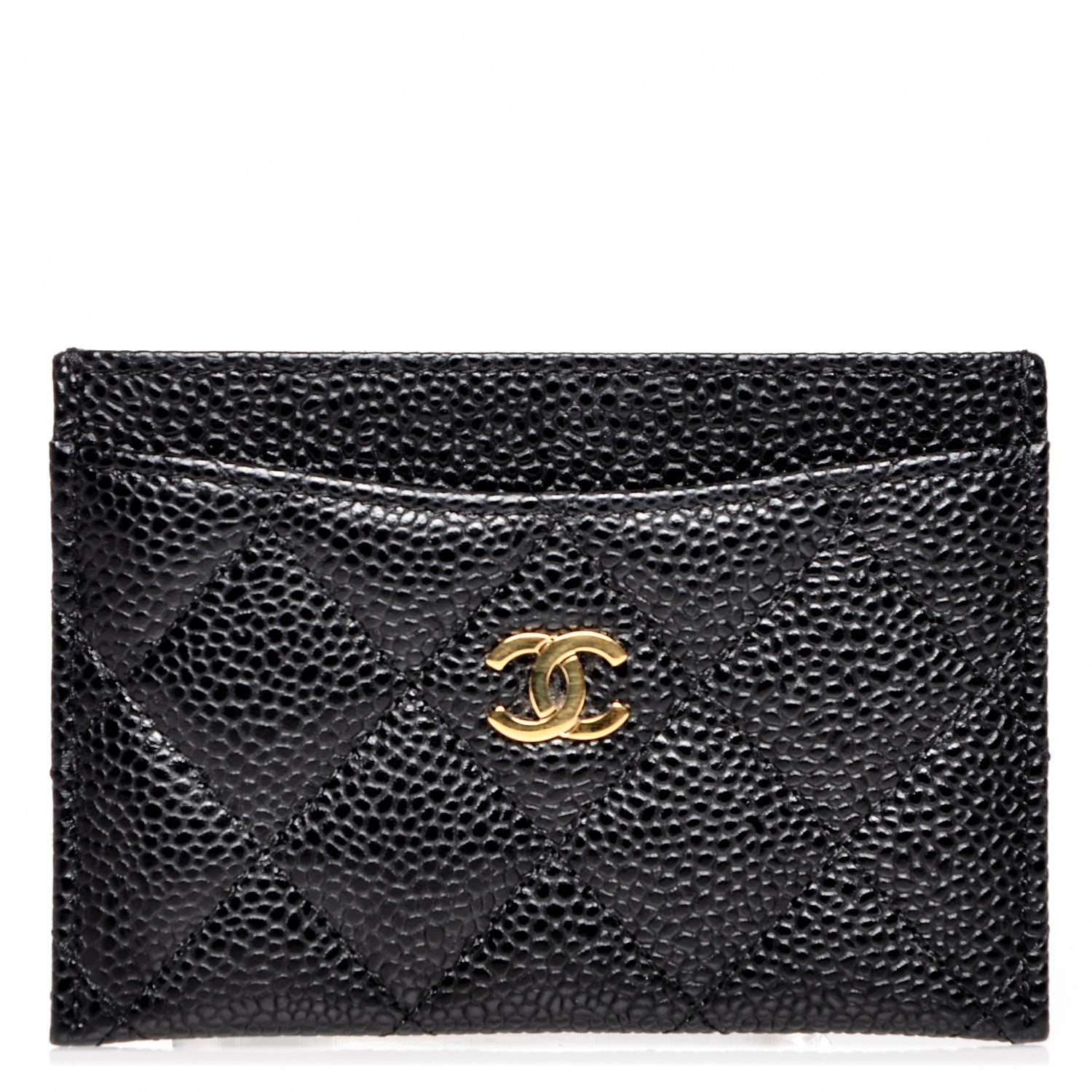 Chanel Caviar Quilted Card Holder Black 1 of 7