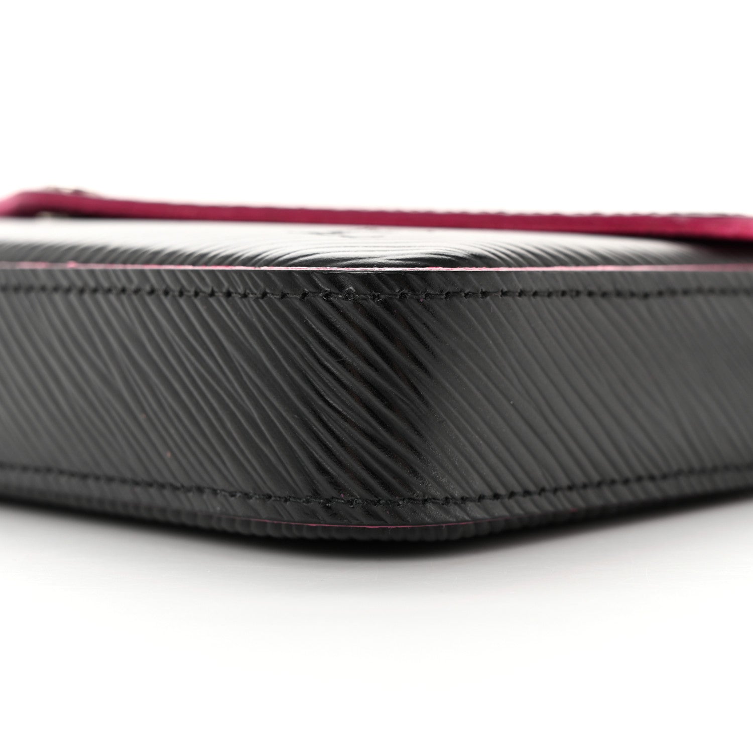 Louis Vuitton Epi Pochette Felicie Black Hot Pink 11 of 14