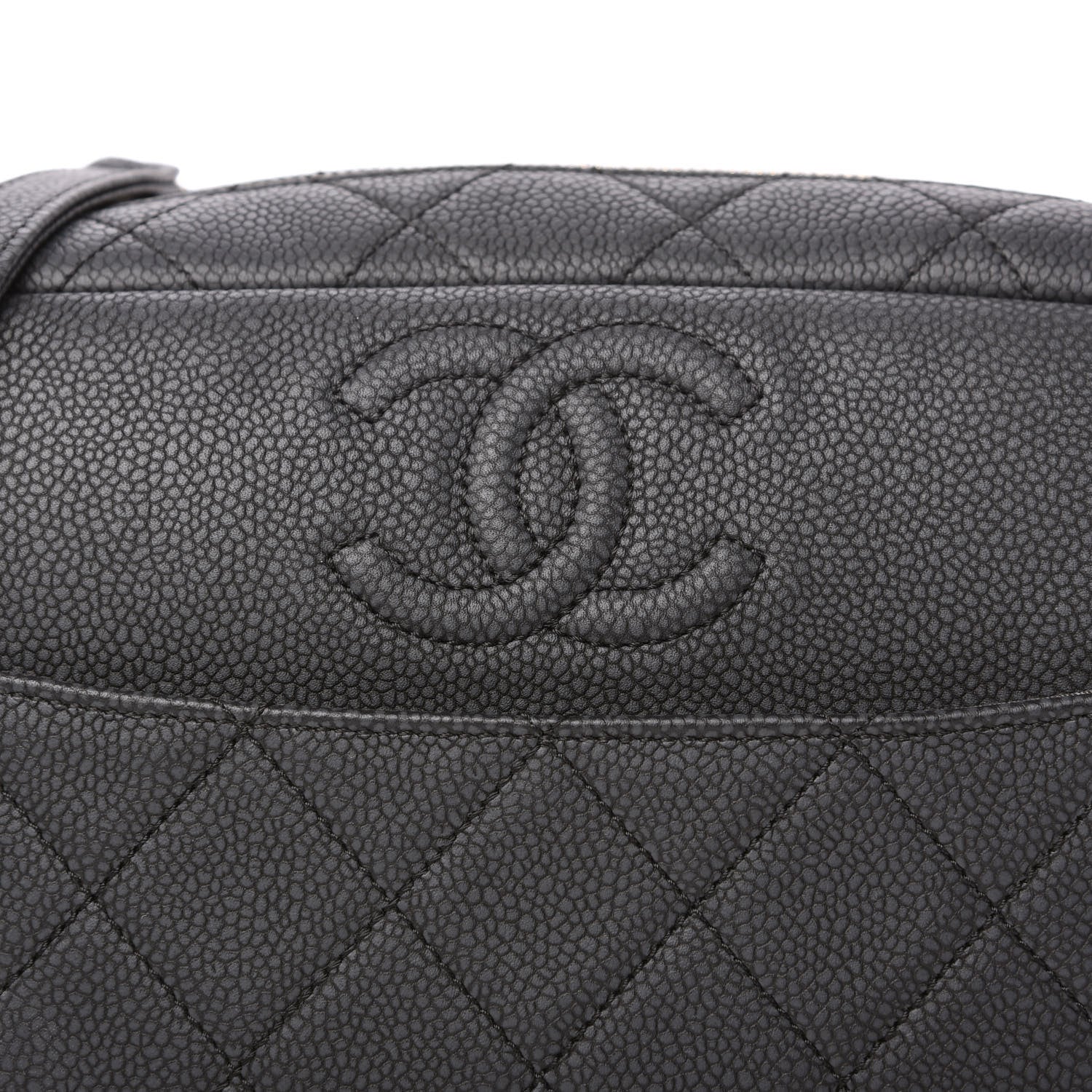 Chanel Caviar Quilted Medium Coco Tassel Camera Case Black 10 of 10