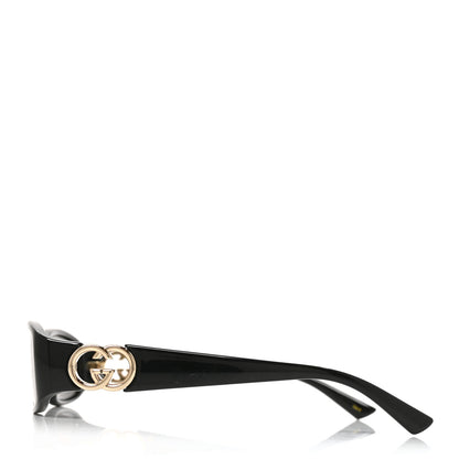 Gucci Acetate Rectangular Frame Sunglasses GG1661S Black 3 of 6
