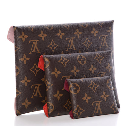 Louis Vuitton Monogram Kirigami Pochette Set 3 of 14