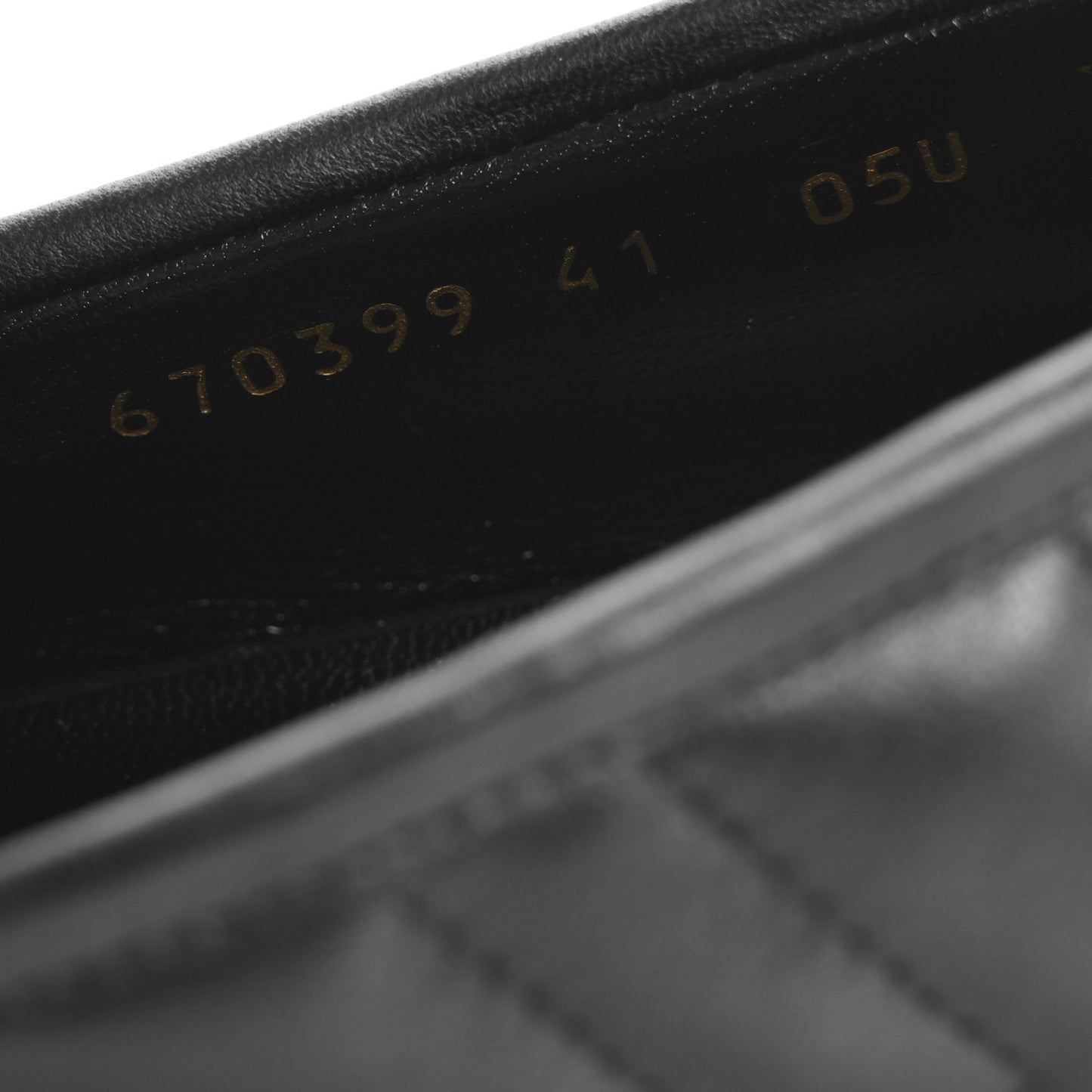 Nappa Matelasse Double G Marmont Loafers 41 Black